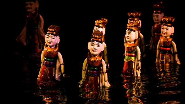 arts vietnam marionnettes