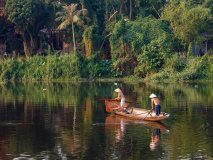 Pécheurs, rivière des parfums, Hue