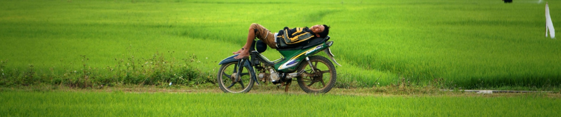 Sieste à moto, Vietnam