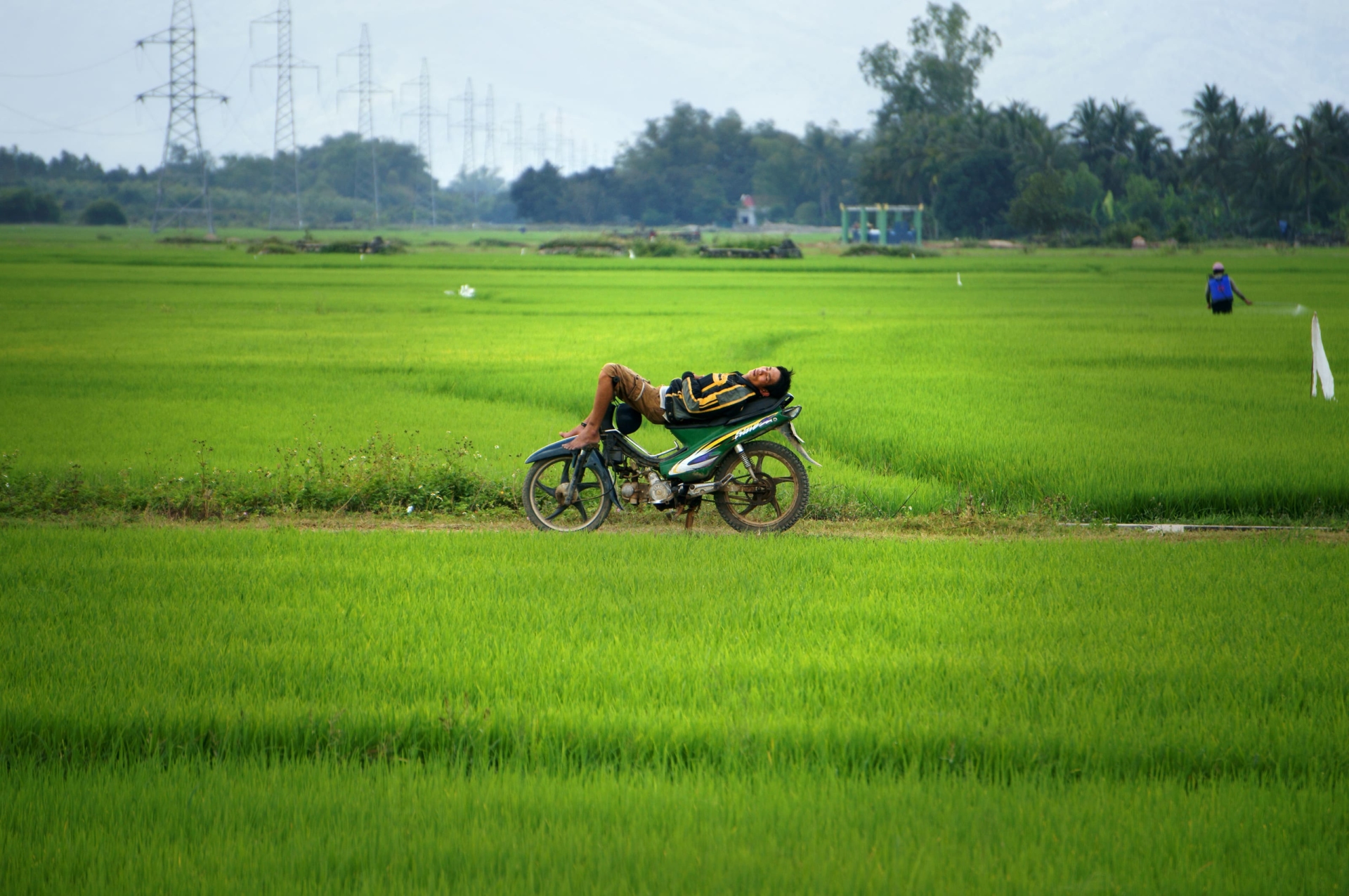 Sieste à moto, Vietnam