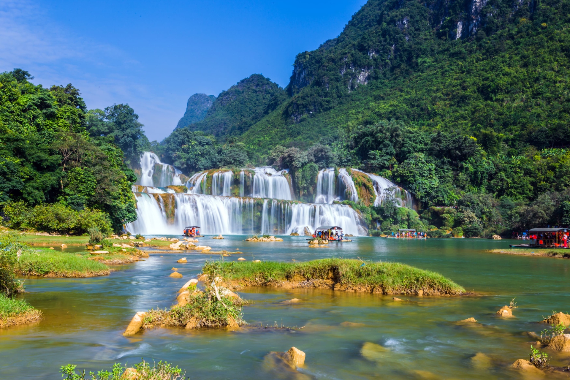 Cascade de Cao Bang