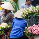 Marché aux fleurs, Hanoi