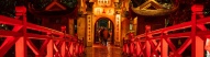 Temple Ngoc Son de nuit, Hanoi