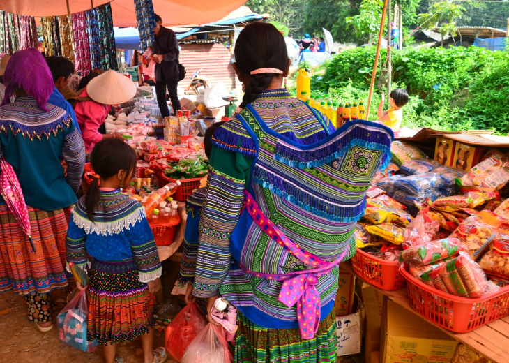 Marché de Sapa, Vietnam