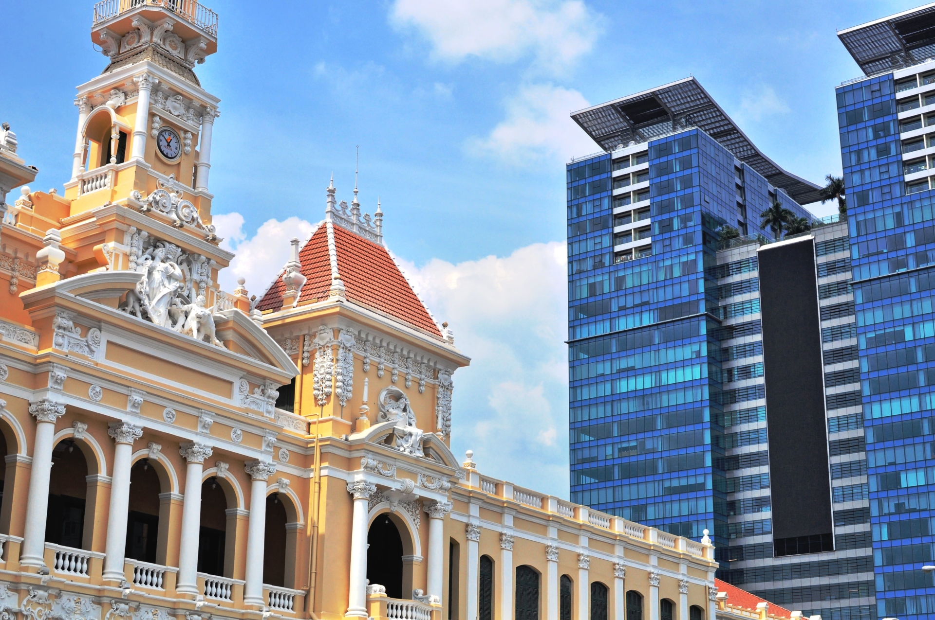 Contrastes urbains, Ho Chi Minh Ville