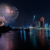 Feu d'artifice, HCMC