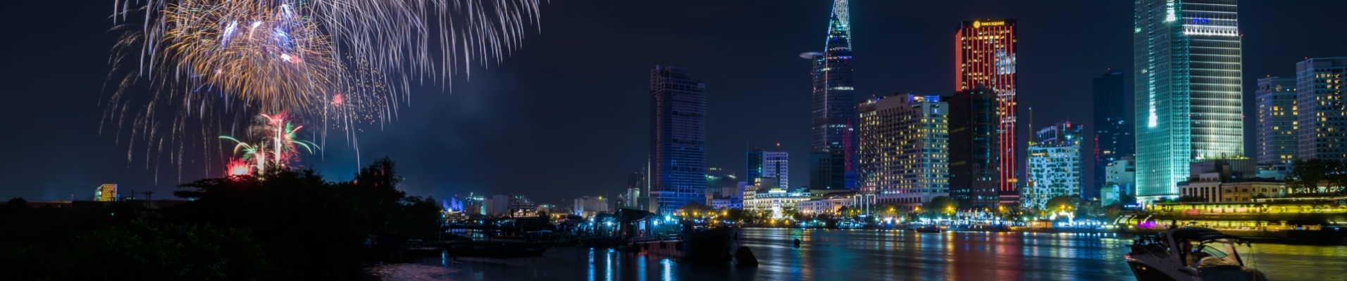 Feu d'artifice, HCMC