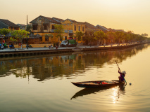 Lever de soleil, Hoi An