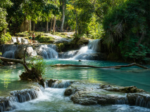 Cascades de Kuang Si, Laos