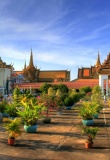 Pagode d'argent à Phnom Penh, Cambodge